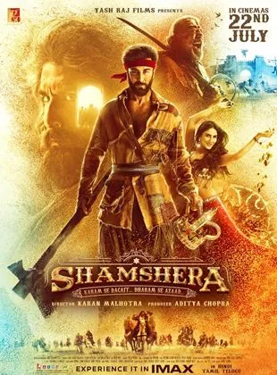 Download Shamshera (2022) 1080p WEBRip Full Movie